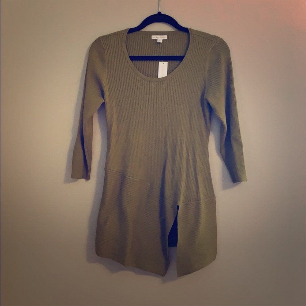 NY&C Side Slit Sweater